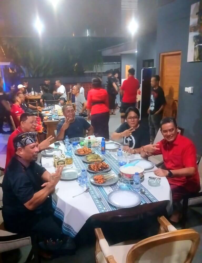 Sementon Mang Dauh, Bertekad Menangkan Paslon No 2, Koster Giri