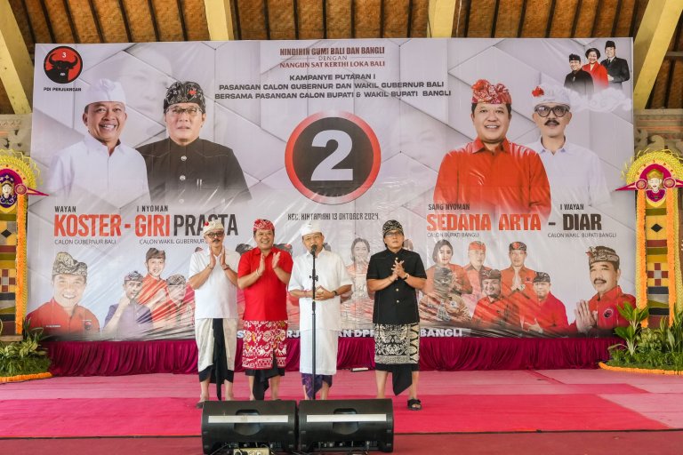 Jika Dipercaya Krama Bali, Koster-Giri Komit Tuntaskan Pembangunan