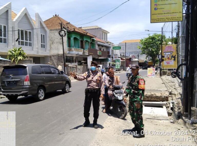 Komitmen Urai Kemacetan, Dishub Denpasar Siagakan Petugas