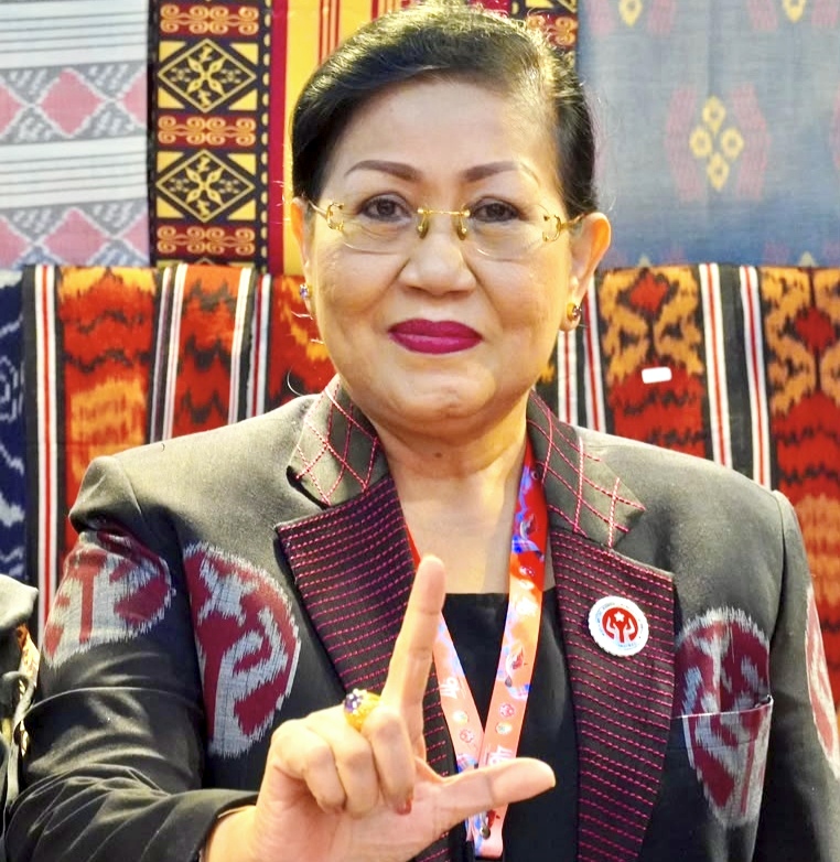 Ketua Dekranasda Bali Ny. Putri Koster Promosikan Kriya Unggulan Bali